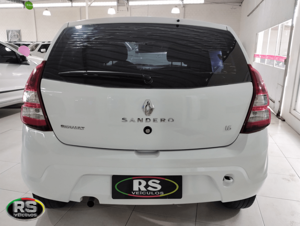 Renault Sandero Exp 1.6 Flex 2012 Completo